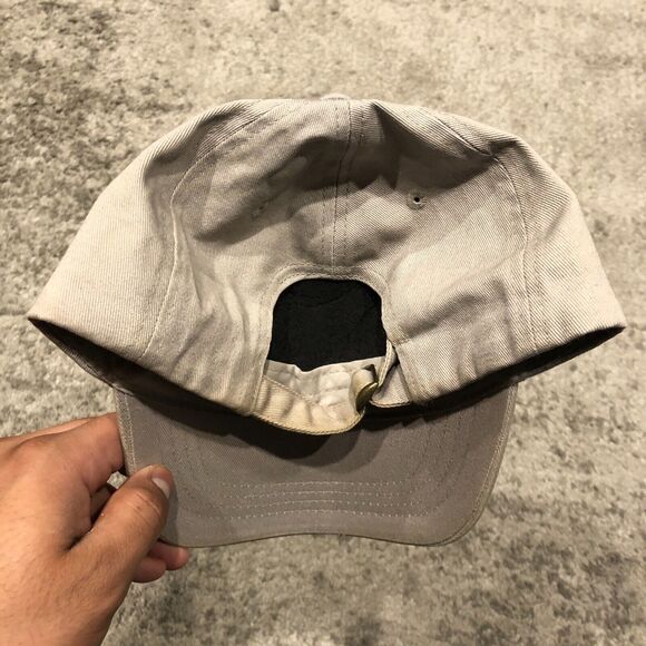 2022 Bape A Bathing Ape Light Gray Cotton Baseball Cap Hat Adjustable Strapback - Picture 4 of 7